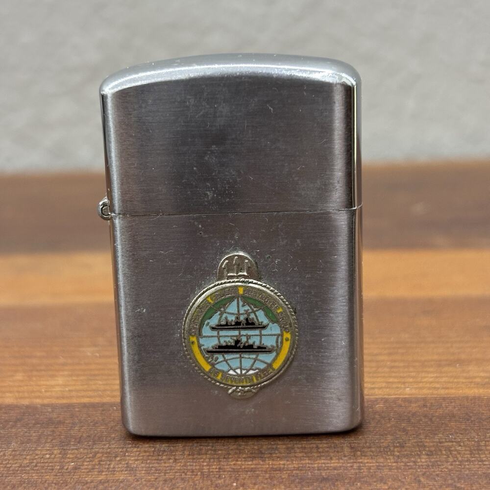 Vintage Penguin High Quality Lighter No. 111957 US Seventh Fleets Made In Japan